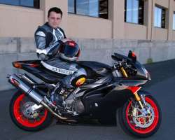 Matt always wished to be Motorcycle racer and also participated in junior competitions.
